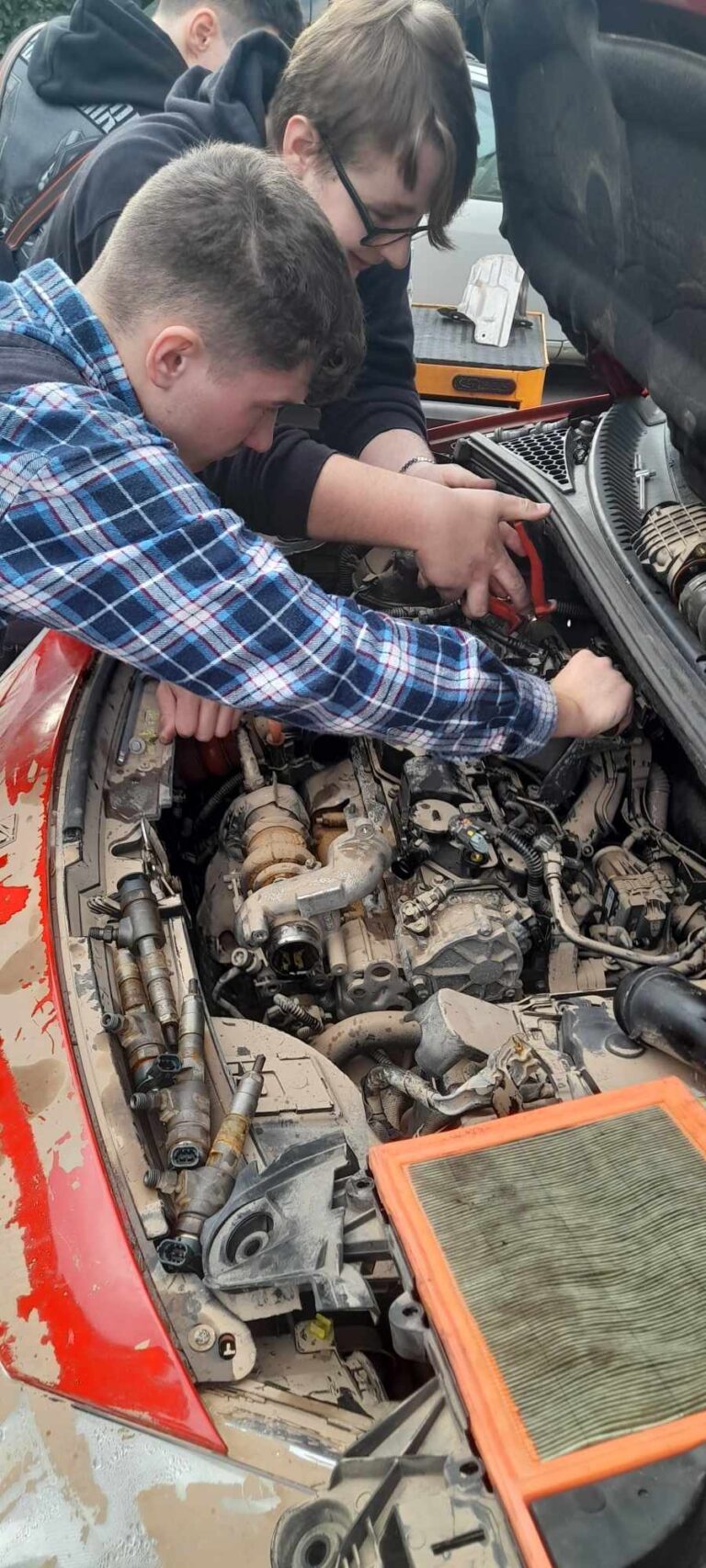 Mechanicy galeria Praktyki Vet we Francji (1)